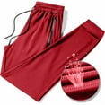 thumbnail image 1 of asjyhkr Plus Size Sweatpants for Men Drawstring Running Athletic Gym Joggers with Mesh Breathable and Zipper Pockets(M-5XL), 1 of 4