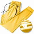 thumbnail image 1 of asjyhkr Plus Size Sweatpants for Men Drawstring Running Athletic Gym Joggers with Mesh Breathable and Zipper Pockets(M-5XL), 1 of 4
