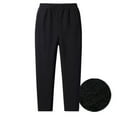 thumbnail image 1 of asjyhkr Plus Size Thermal Pants for Men Fleece Elastic Waist Casual Breathable Outdoor Hiking Climbing Pants with Pockets,Size M-5XL, 1 of 7