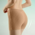 thumbnail image 1 of asjyhkr Plus Size Womens Underwear Tummy Control High Waist No Show Boxer Brief Comforty Breathable Stretch Solid Color Panties,XL-5XL, 1 of 4