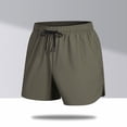 thumbnail image 1 of asjyhkr Plus Size Workout Runing Shorts for Men 5 Inch Inseam Gym Shorts with Pockets(L-5XL), 1 of 7