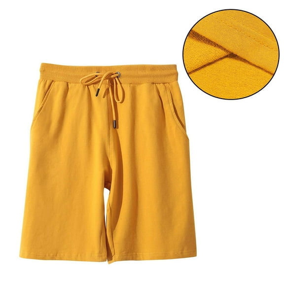 asjyhkr Plus Size Wowomens Athletic Shorts Drawstring Elastic Waist Running Gym Workout Pants with Pockets,M-4XL