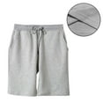 thumbnail image 1 of asjyhkr Plus Size Wowomens Athletic Shorts Drawstring Elastic Waist Running Gym Workout Pants with Pockets,M-4XL, 1 of 4