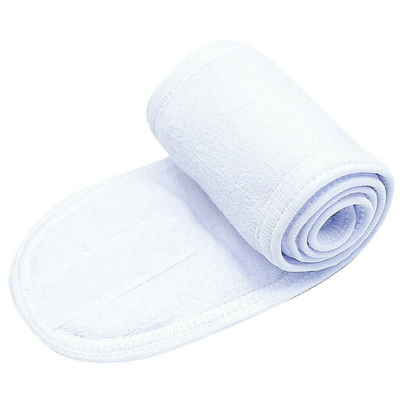 asjyhkr Spa Facial Headband Make up Wrap Head Terry Cloth Headband Adjustable Towel Band for Face Washing Shower Facial Cover