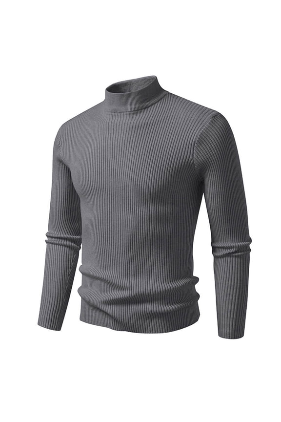 Sweaters for Men Long Sleeve Crew Neck Knit Striped Pullover Casual Thermal Running Gym Workout Fall Winter Sweaters