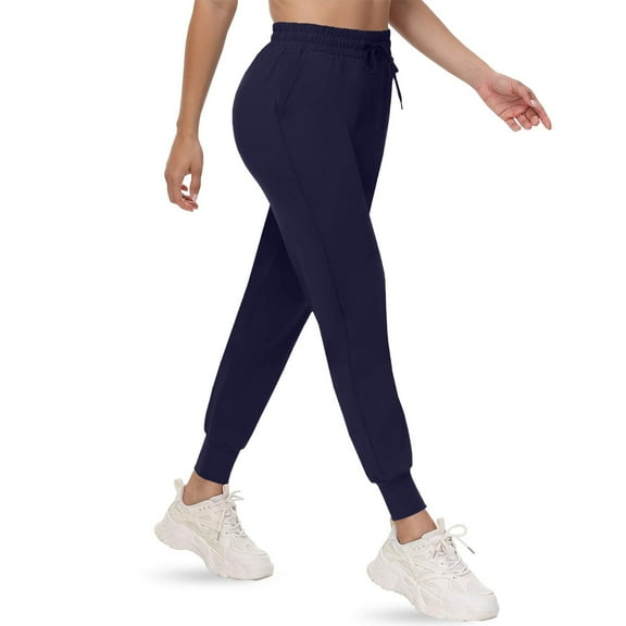 asjyhkr Sweatpants Women Elastic Waist Jogger Drawstring Running Gym Yoga Pants with Pockets