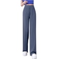 thumbnail image 1 of asjyhkr Sweatpants Women High Waist Drawstring Quick Drying Casual Loose Lightweight Breathable Hiking Workout Running Gym Pants, 1 of 8
