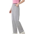 thumbnail image 1 of asjyhkr Sweatpants for Girls Toddler Elastic Waist Comfy Loungewear Straight Leg Teens Casual Fall Outdoor Pants(5-6 Years,Gray), 1 of 8