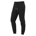 thumbnail image 1 of asjyhkr Sweatpants for Men Elastic Waist Drawstring Jogger Casual Solid Color Breathable Running Workout Gym Cropped Pants with Zipper Pockets, 1 of 8