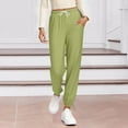 thumbnail image 1 of asjyhkr Sweatpants for Women High Waisted Drawstring Elastic Waist Athletic Running Joggers with Pockets, 1 of 7