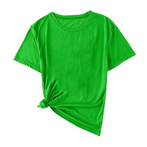 asjyhkr T Shirts for Man Short Sleeve Crew Neck Tees Casual Lightweight Summer Classic Basic Tops(XXXL,Green)