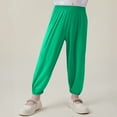thumbnail image 1 of asjyhkr Toddler Kids Boys Girls Cotton Elastic Waist Jogger Sweatpants 2-12 Years Solid Color Casual Workout Running Playing Outdoor Athletic Pants,Size 80-150, 1 of 7