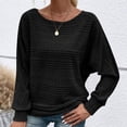 thumbnail image 1 of asjyhkr Women Blouses Crew Neck Long Sleeve Stretch Pullover Casual Breathable Hiking Gym Workout Undershirts, 1 of 9