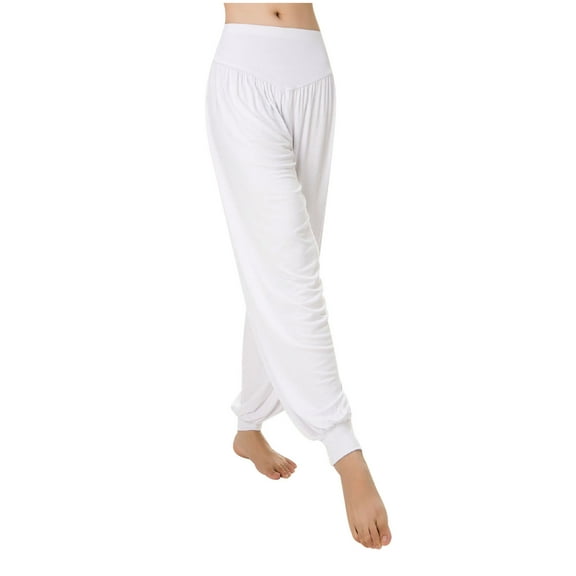 asjyhkr Womens Casual Pants High Waist Lightweight Breathable Yoga Trousers Lounge Jogger Pants