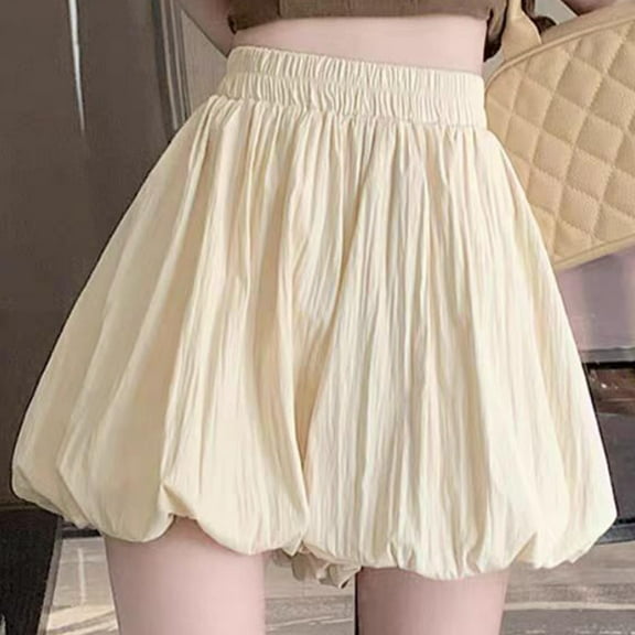 asjyhkr Womens Lounge Shorts High Waist Wide Leg Skorts Sweet Vacation Outdoor Cute Casual Skirts