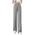 thumbnail image 1 of asjyhkr Womens Pajama Pants Drawstring High Waisted Comfy Soft Lightweight Pj Bottom Pants with Pockets, 1 of 7