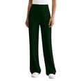 thumbnail image 1 of asjyhkr Womens Pants Yoga Wide Leg High Waisted Casual Workout Running Athletic Pants with Pockets, 1 of 7