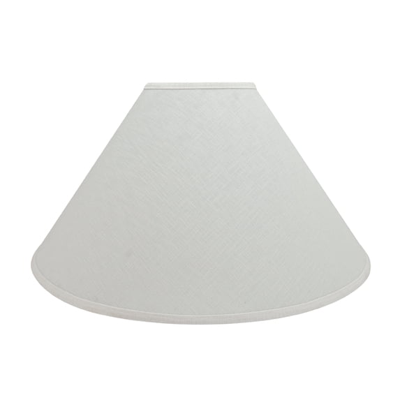 aspen creative 32591 transitional hardback empire shaped spider construction lamp shade in off white, 23" wide (7" x 23" x 14")