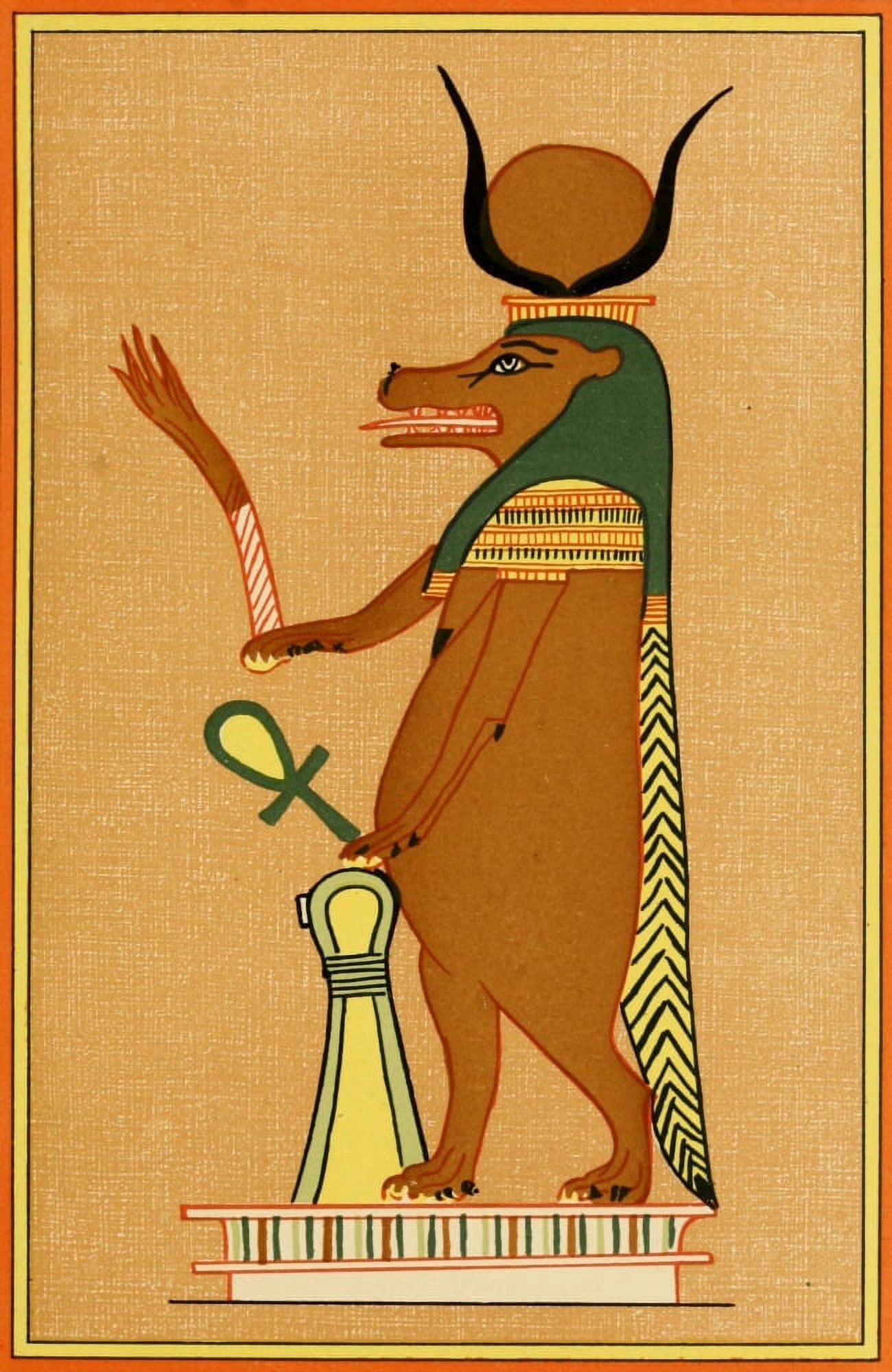 associate of Hathor Canvas Art - Unknown (18 x 24)