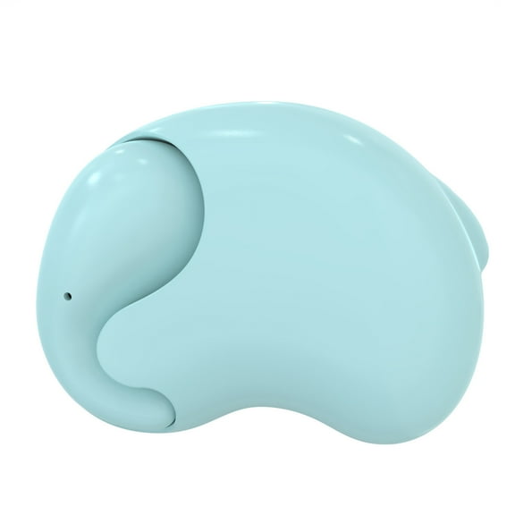 asxite Bluetooth Earbuds,Short Stemmed True Wireless Bluetooth Earphones Small Semi In Ear Low Latency High Battery Semi In Ear 5.4 Bluetooth Earbuds Earphones Light Blue