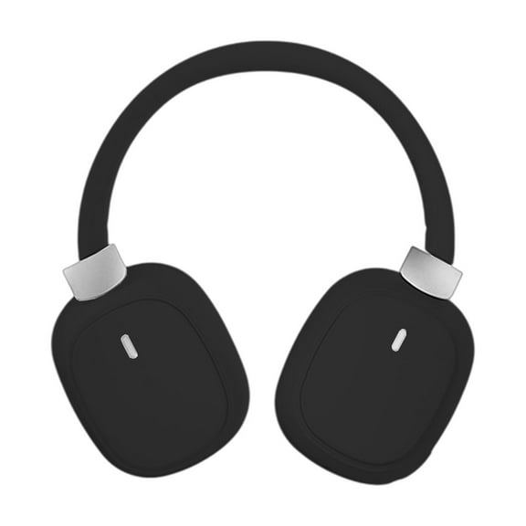 asxite Over Ear Headphones,Head Mounted Wired And Wireless Double Mode Foldable Soft Headband Low Latency High Battery 5.4 Sports Gaming Bluetooth Headphones Earphones Black