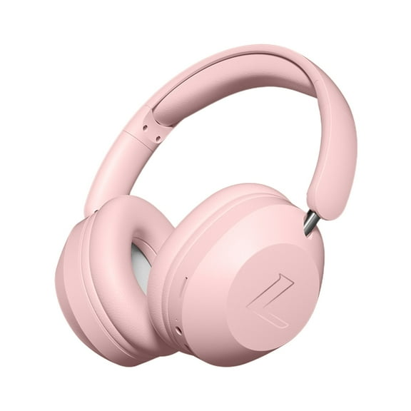 asxite Over Ear Headphones,Bluetooth 5.3 Headset With Low Latency Panoramic Sound Effect Folding Design For Long Battery Life Wireless Earphones,Pink