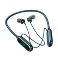 thumbnail image 1 of asxite Wireless Headphones,Bluetooth 5.4 Wireless Earphones Neck Style Long Range HiFi Surround Sound With Card Insertion And Ear Return Bluetooth Earphones Black, 1 of 4