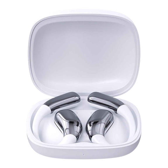 asxite Wireless Headphones,Bluetooth Headset Wireless Non-in-ear Sports Running Ear-hook Bluetooth Headset White
