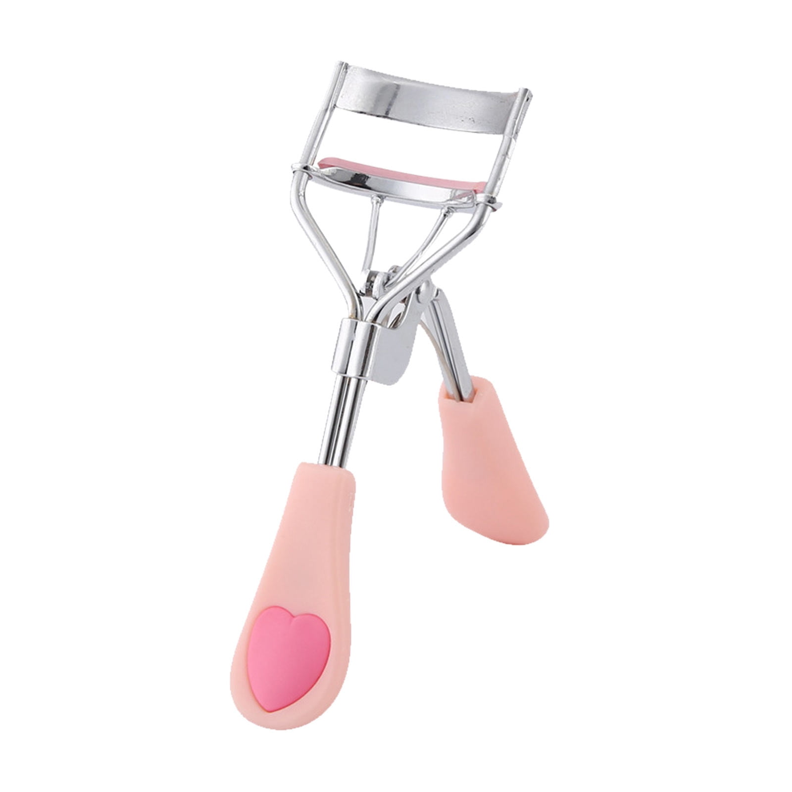 at Home Face Silicone Grip Eyelash Curler With Built In Comb