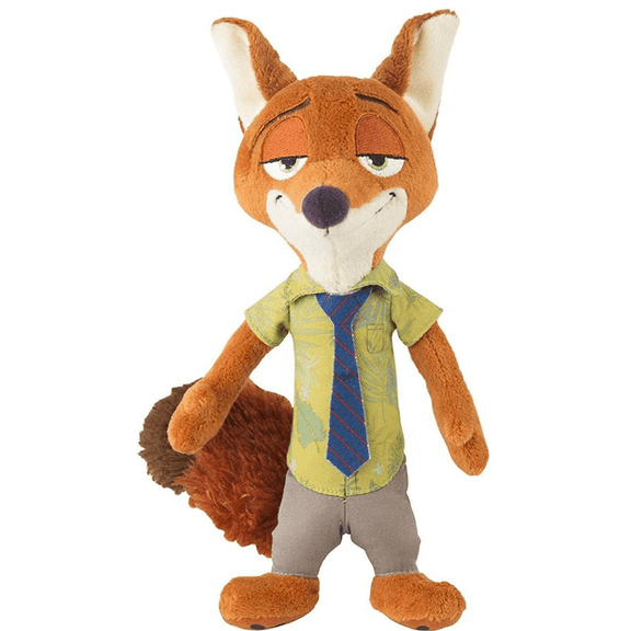 at homes Zootopia Large Plush Nick Wilde Stuffed Animal Toy 11in
