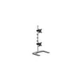 thumbnail image 1 of Atdec Visidec VFS-DV Freestanding LED/LCD Vertical Dual Monitor Stand, 1 of 10
