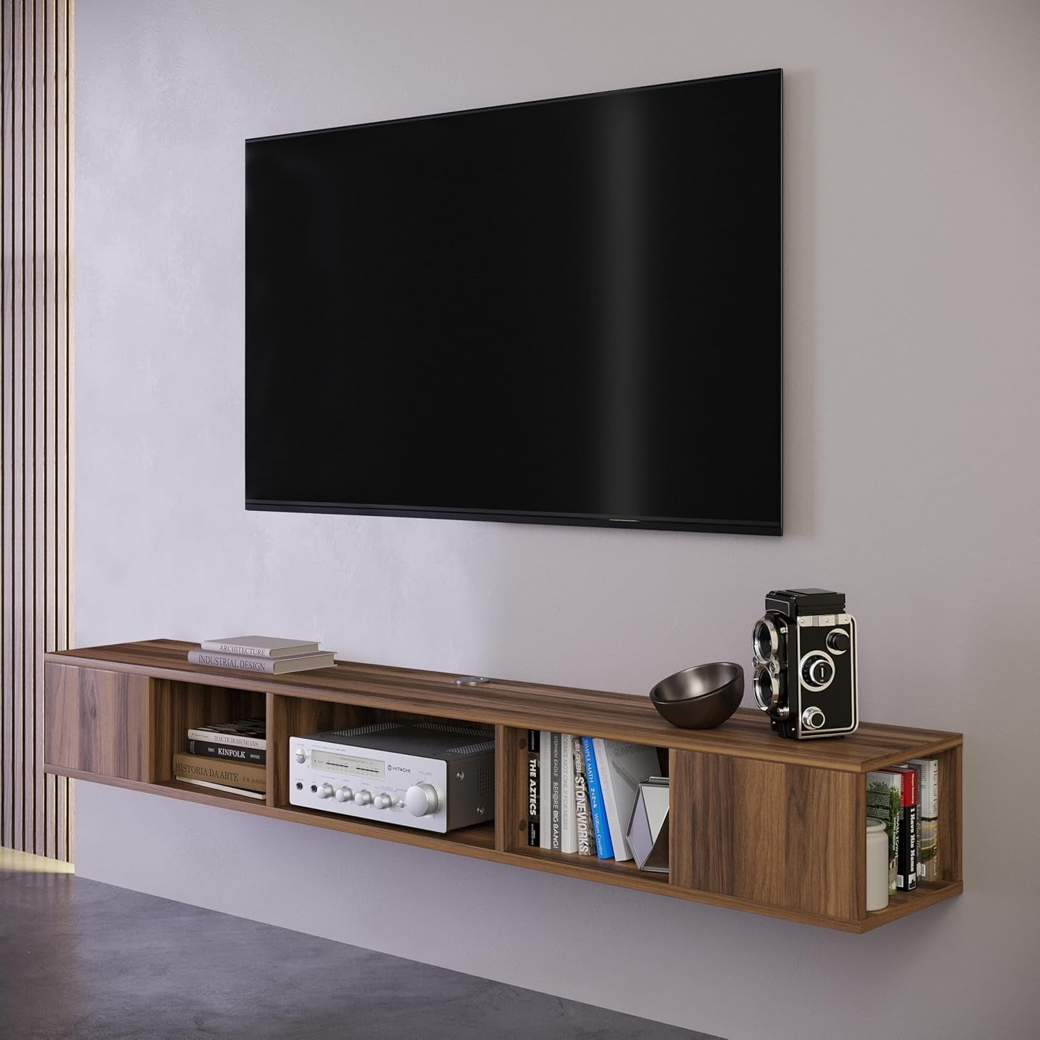 atelier mobili modern floating tv stand wall mounted, wall mounted