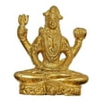 thumbnail image 1 of athizay Lord Shiva Brass Statue Meditation Posture Shiva Idol for Home Temple 7 cm Tall, 1 of 5