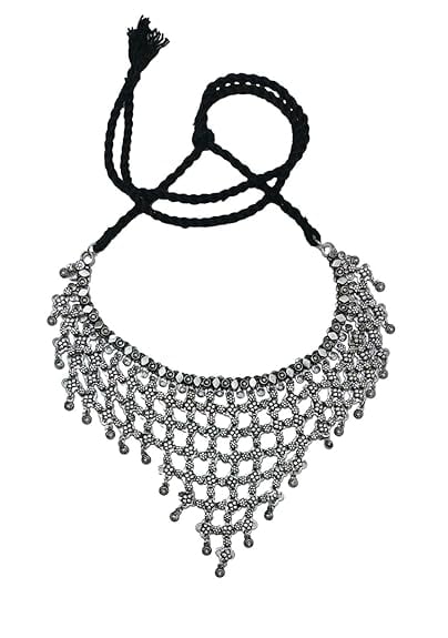 athizay Necklace Rajasthani Antique Tribal statement chokers for women ...