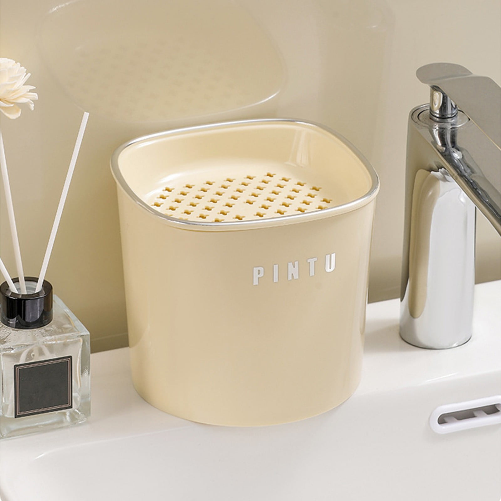 Cleaners,Mini Bin on Desktop to Leach Can be Used on Desk