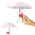 thumbnail image 1 of atinetok Phone Umbrella Suction Cup Stand Universal Phone Stand With Umbrella For Phone Suitable For Outdoor Mobile Phones To Sun And Rain,for Home Garden Patio Tools Clearance, 1 of 2