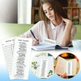 Schools Supplies,Reading List Bookmark Reading Log Vintage