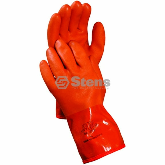atlas glove sb460l large cold resistant snow blower insulated gloves