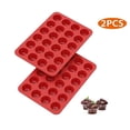 thumbnail image 1 of atopo  2 Pcs 24 Cups  Non-stick Food Grade Silicone  Muffin Pan Mini Cupcake Pans, 1 of 5