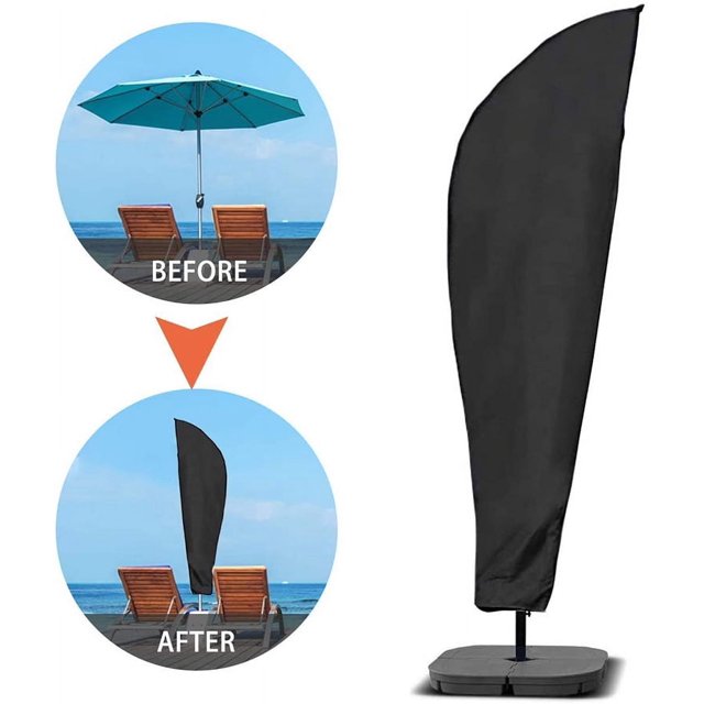 atopo Offset Umbrella Cover, Patio Umbrella Cover，Patio Waterproof