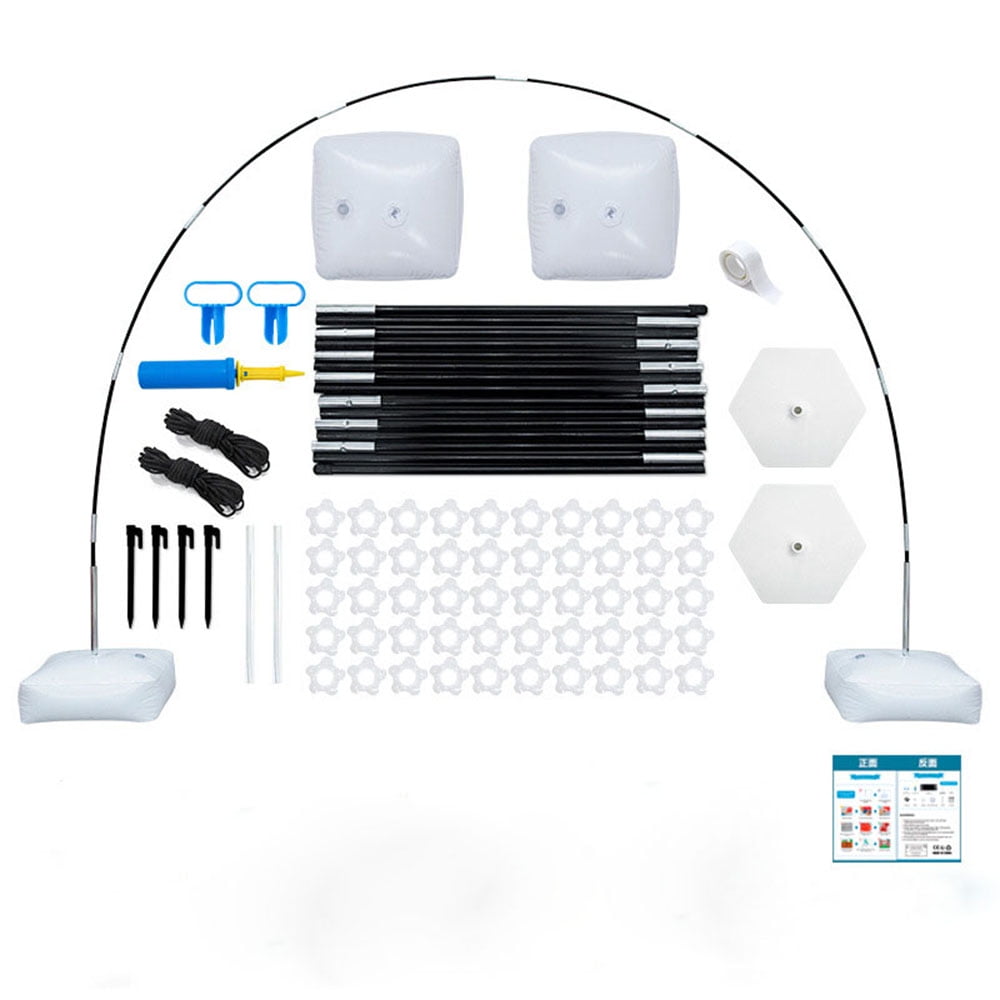 atopo Outdoor Balloon Arch Kit 7.5 ft Height & 10.5FT Width Adjustable Balloon Arch Stand