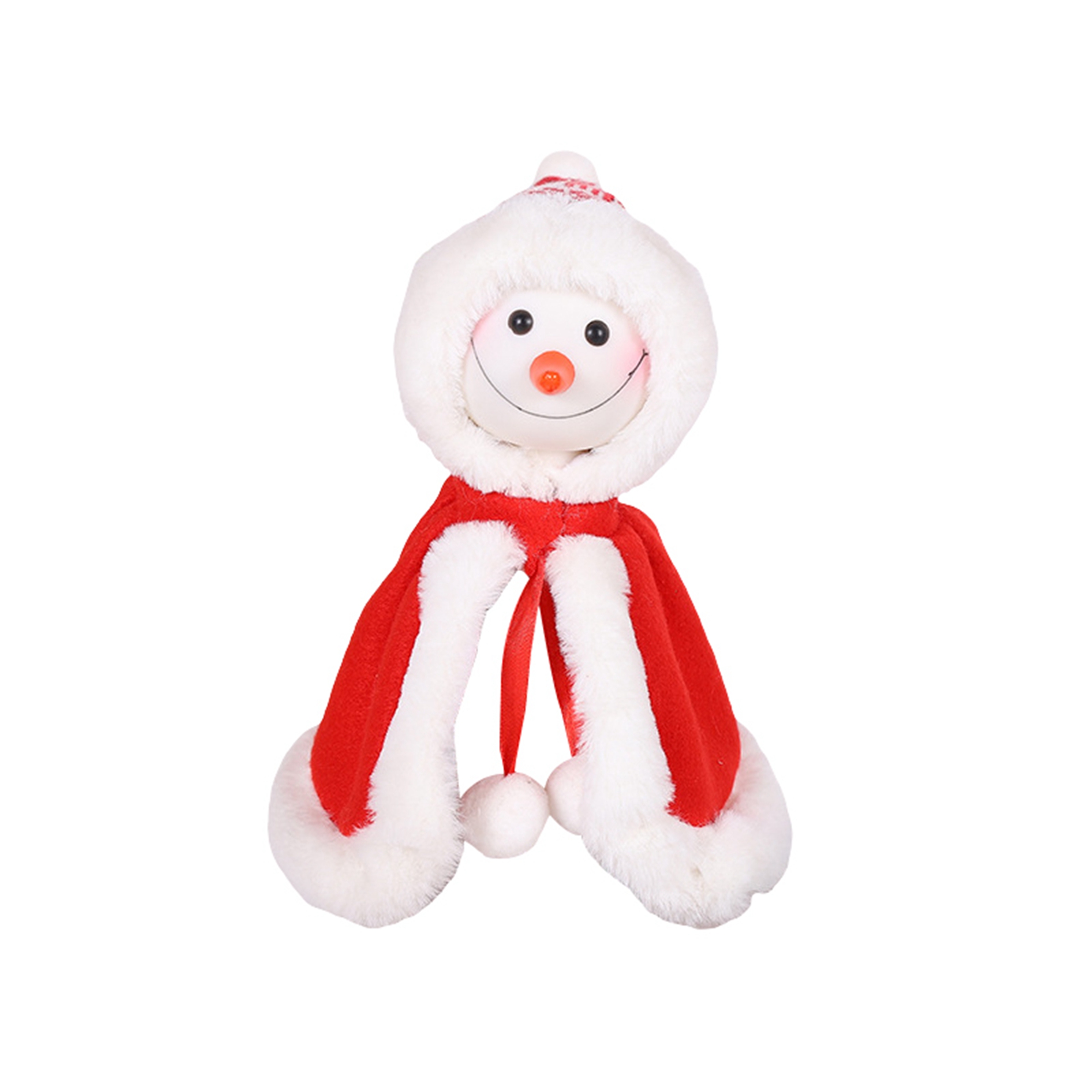 aturustex Christmas Wine Bottle Decor Cute Snowman Dinner Table Decor