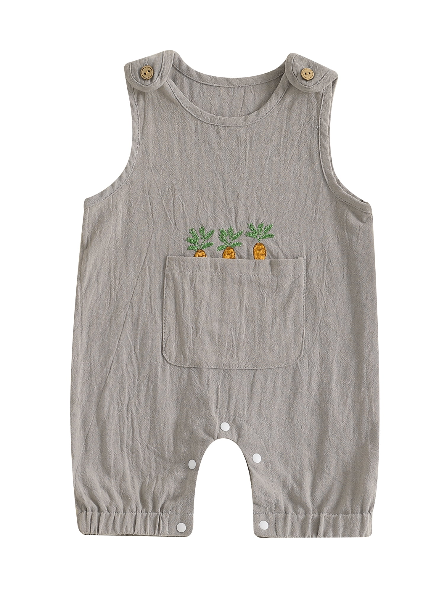 aturustex Infant Baby Boys Girls Romper Overalls 0 3M 6M 12M 18M ...