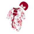 aturustex Infant Baby Girl Casual One piece Romper 1M 3M 6M 9M 12M 18M