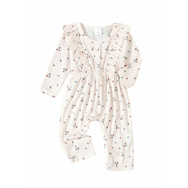 aturustex Infant Baby Girls One Piece Jumpsuits 0 3M 6M 9M 12M 18M