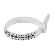 aturustex Ring Sizer, US/UK Accurate Finger Size Measuring Tape with Magnifier