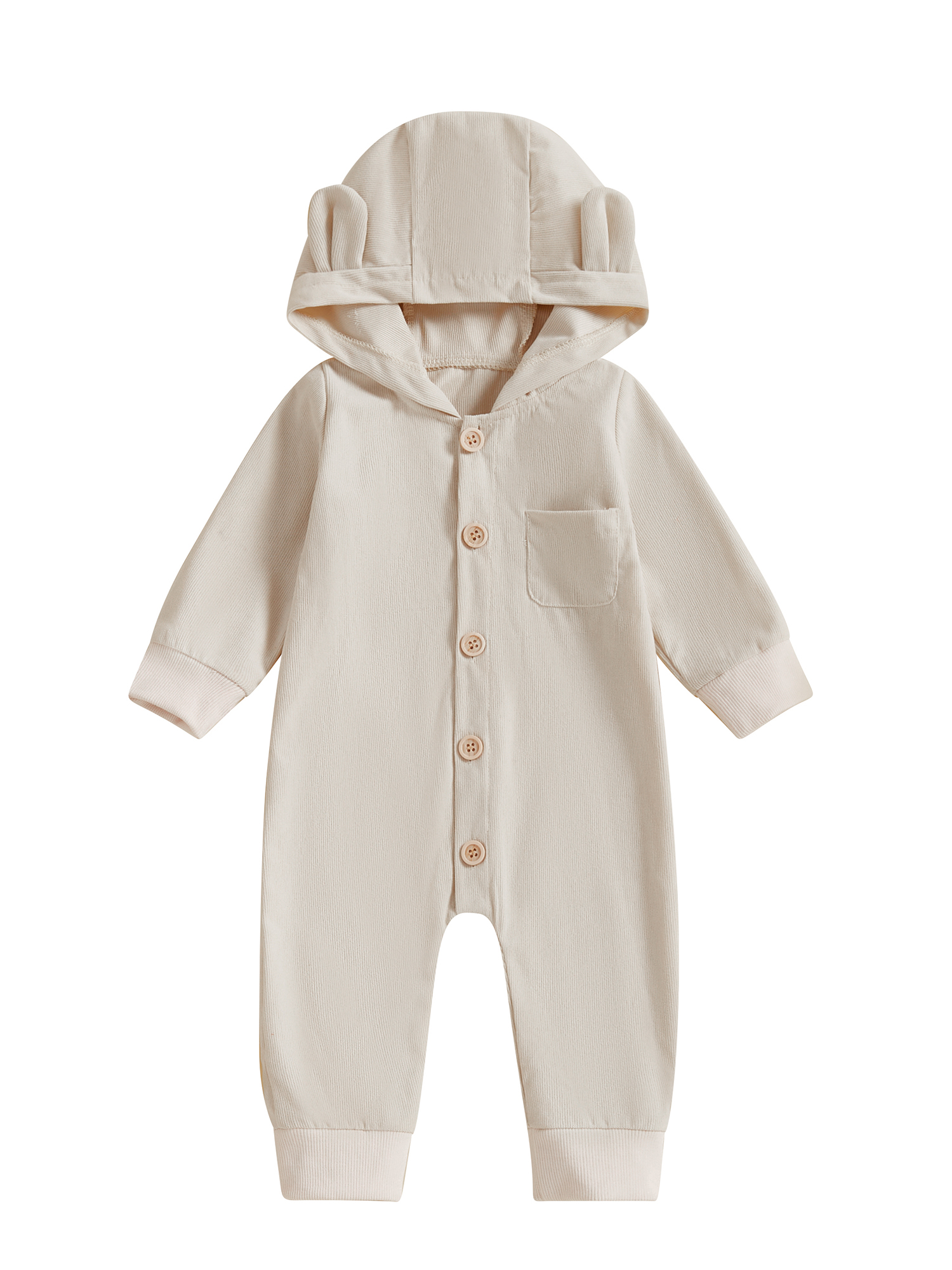 Baby Boy/Girl Hooded Jumpsuit