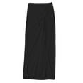 thumbnail image 1 of aturustex Women High Waist Drawstring Ruched Swimsuit Cover Up Skirt Solid Color Mesh Split Long Skirt Summer Beachwear, 1 of 9