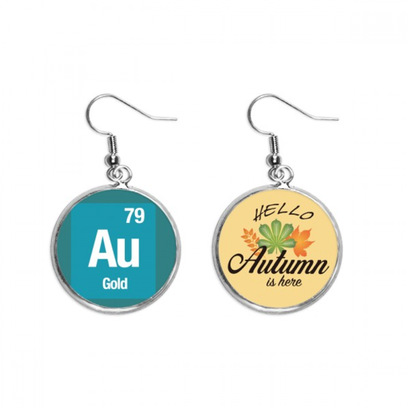 au checal element science earring dangle autumn earring jewelry