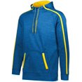 thumbnail image 1 of augusta sportswear men's stoked tonal heather hoody 5554, 1 of 2